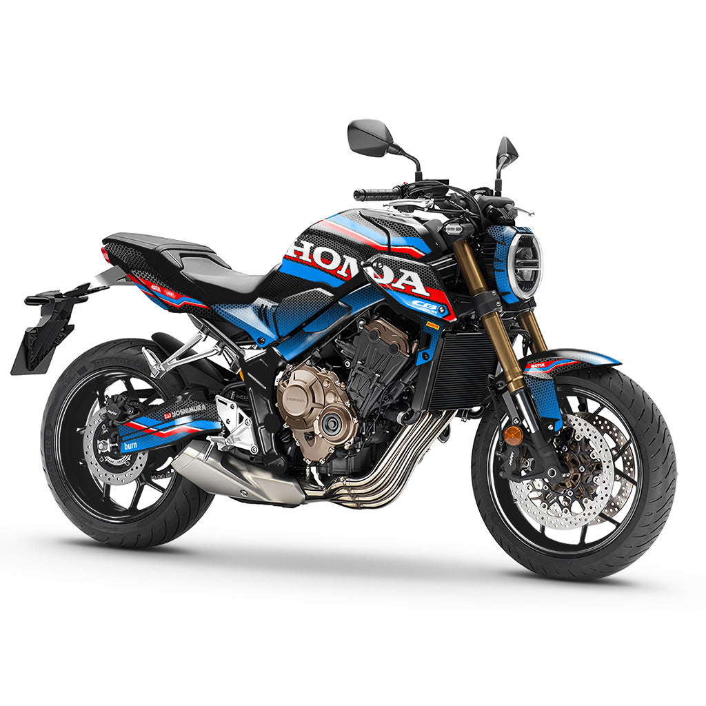 Dekor-Kit kompatibel mit Honda CB650R (2021–2024) selbstklebenden Vinyl-Aufklebern folierung