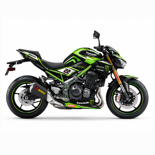 Kawasaki Z900 Dekor »Superbike Look« – Motorrad Aufkleber, Sticker & Folierung