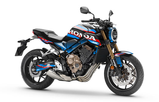Dekor-Kit kompatibel mit Honda CB650R (2021–2024) selbstklebenden Vinyl-Aufklebern