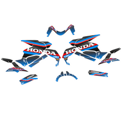 Segunda imagen de Dekor-Kit kompatibel mit Honda CB650R (2021–2024) selbstklebenden Vinyl-Aufklebern