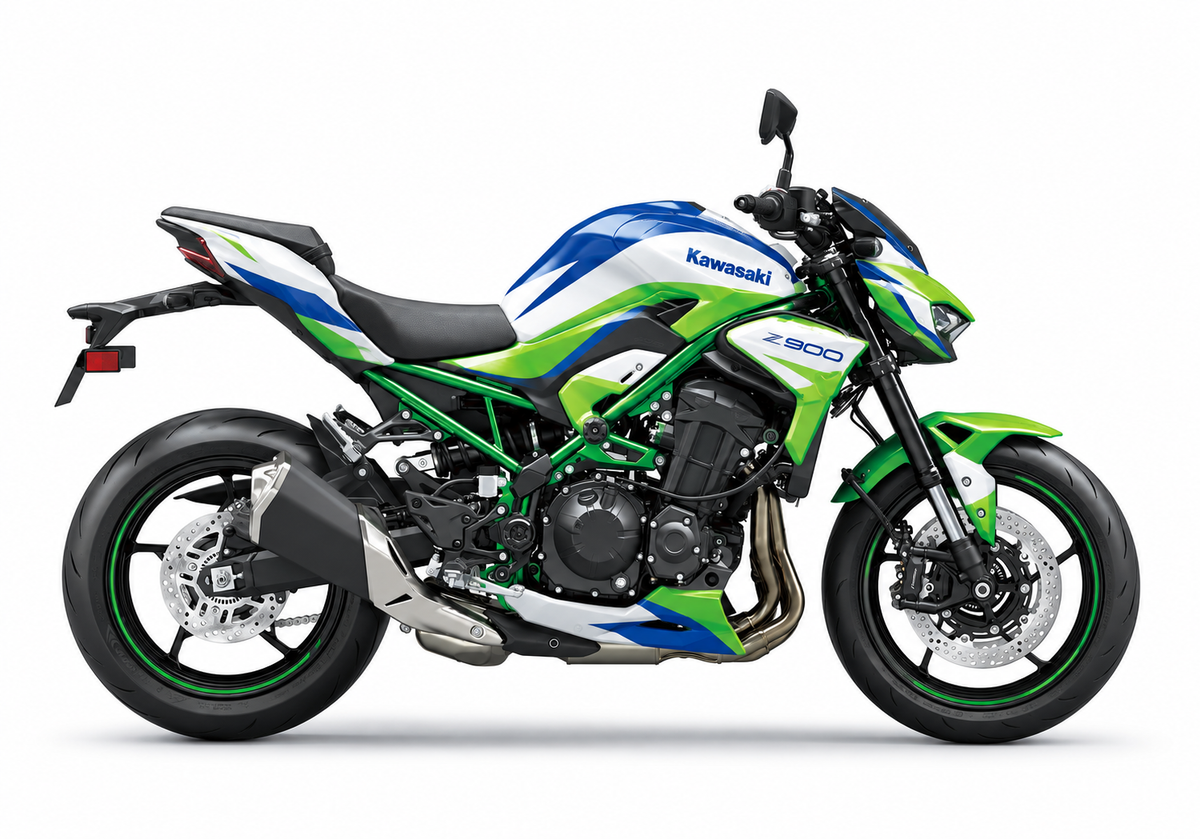 Kawasaki Z900 Dekor ZX-10R 40th Anniversary Edition – Motorrad Aufkleber für 2017–2019, 2020–2024 und 2025–2026