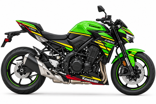 Kawasaki Z900 KRT Suzuka Dekor weitere Ansicht
