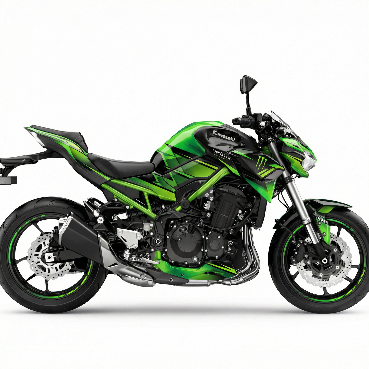 Kawasaki Z900 Dekor-Kit BOC 2002 Motorrad Aufkleber Vinyl Folierung 2017-2019, 2020-2024, 2025-2026 Deutschland