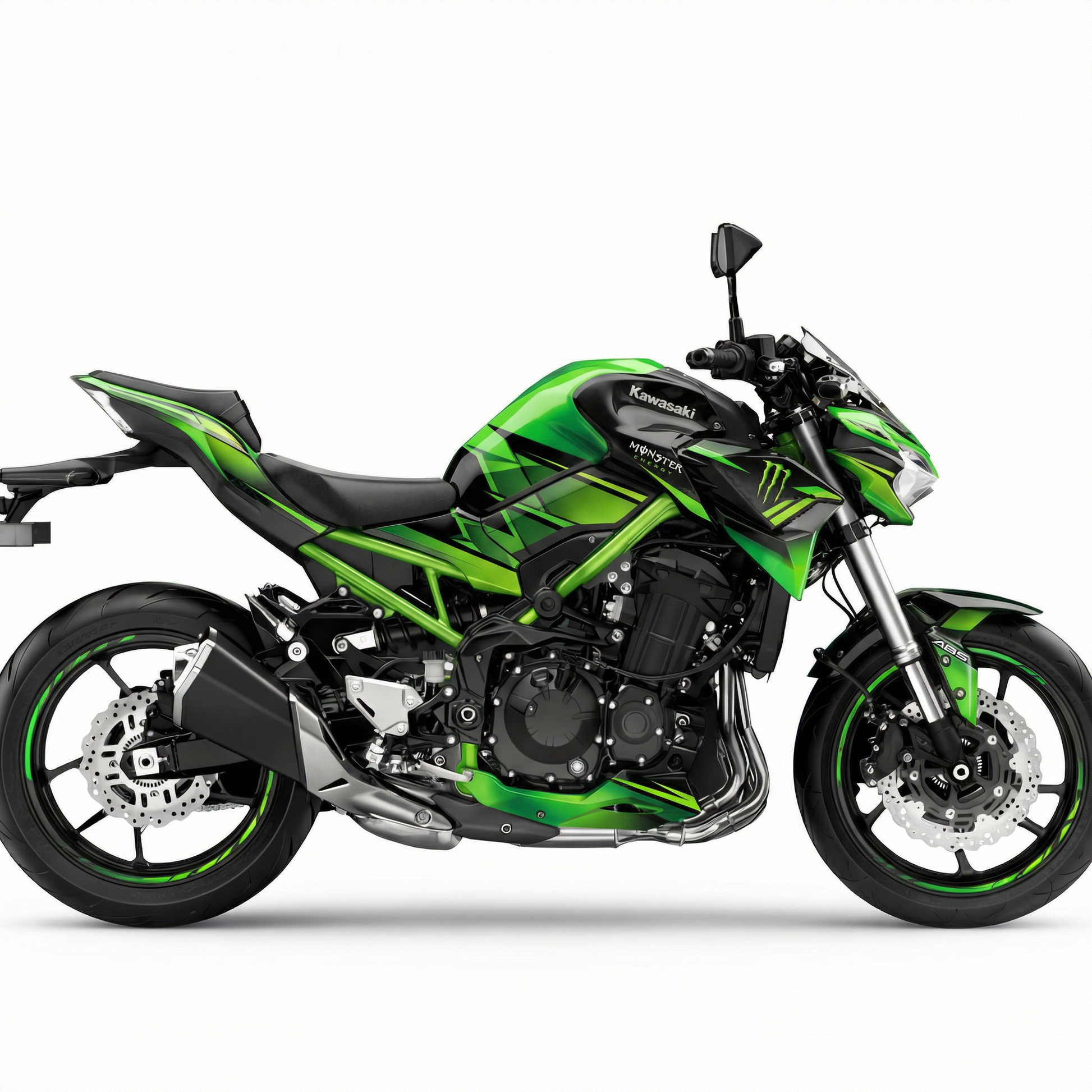 Kawasaki Z900 Dekor-Kit BOC 2002 Motorrad Aufkleber Vinyl Folierung 2017-2019, 2020-2024, 2025-2026 Deutschland