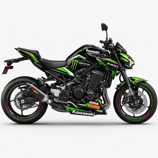 Kawasaki Z900 Dekor-Kit Storm BOC 2004 Motorrad Aufkleber Vinyl Folierung 2017-2019, 2020-2024, 2025-2026 Deutschland