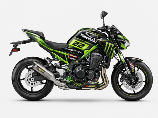 Kawasaki Z900 Dekor-Kit BOC 2013 Motorrad Aufkleber Vinyl Folierung 2017-2019, 2020-2024, 2025-2026 Deutschland