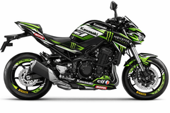 Imagen principal de Kawasaki Z900 Dekorsatz »Titan« – Motorrad Aufkleber, Sticker & Folierung