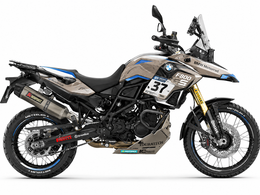 BMW F800GS Dekor-Kit GS Trophy Motorrad Aufkleber Vinyl Folierung 2024-2026 Deutschland