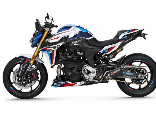 BMW F900R Dekor-Kit M Motorsport Motorrad Aufkleber Vinyl Folierung 2020-2026 Deutschland