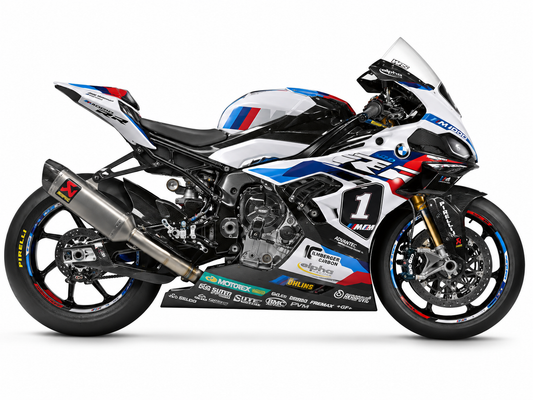 BMW M1000R Dekor-Kit M Motorsport Carbon Motorrad Aufkleber Vinyl Folierung 2023-2024, 2025-2026 Deutschland