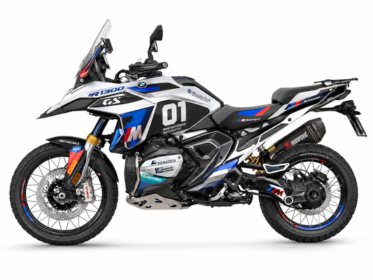 BMW R1300GS Dekor-Kit Rallye Look Motorrad Aufkleber Vinyl Folierung 2024-2026 Deutschland