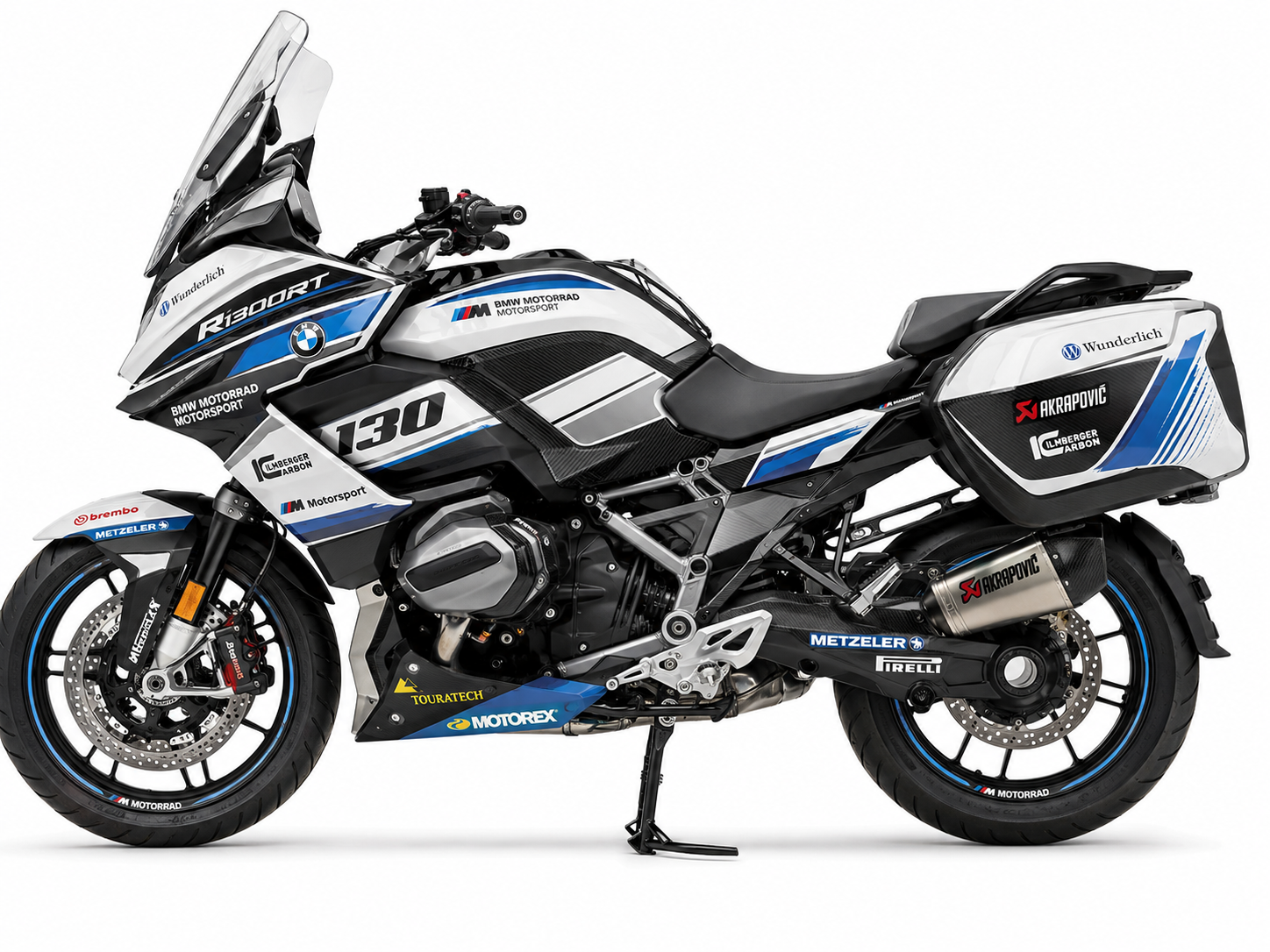 BMW R1300R Dekor-Kit Boxer Performance Motorrad Aufkleber Vinyl Folierung 2025-2026 Deutschland