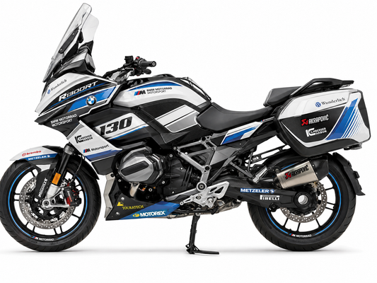 BMW R1300R Dekor-Kit Boxer Performance Motorrad Aufkleber Vinyl Folierung 2025-2026 Deutschland
