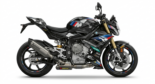 BMW S1000R Dekor-Kit Dark Camo Motorsport Motorrad Aufkleber Vinyl Folierung 2021-2024, 2025-2026 Deutschland