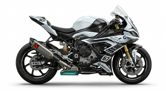 BMW S1000RR K67 Dekor-Kit Racefoxx Motorrad Aufkleber Vinyl Folierung 2019-2022, 2023-2024, 2025-2026 Deutschland