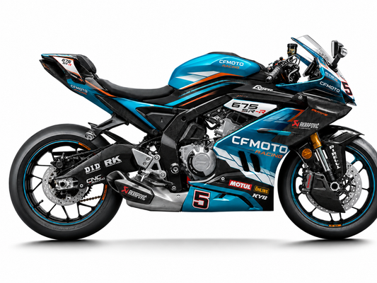 CFMOTO 675SR-R Dekor-Kit Racing Motorrad Aufkleber Vinyl Folierung 2025-2026 Deutschland