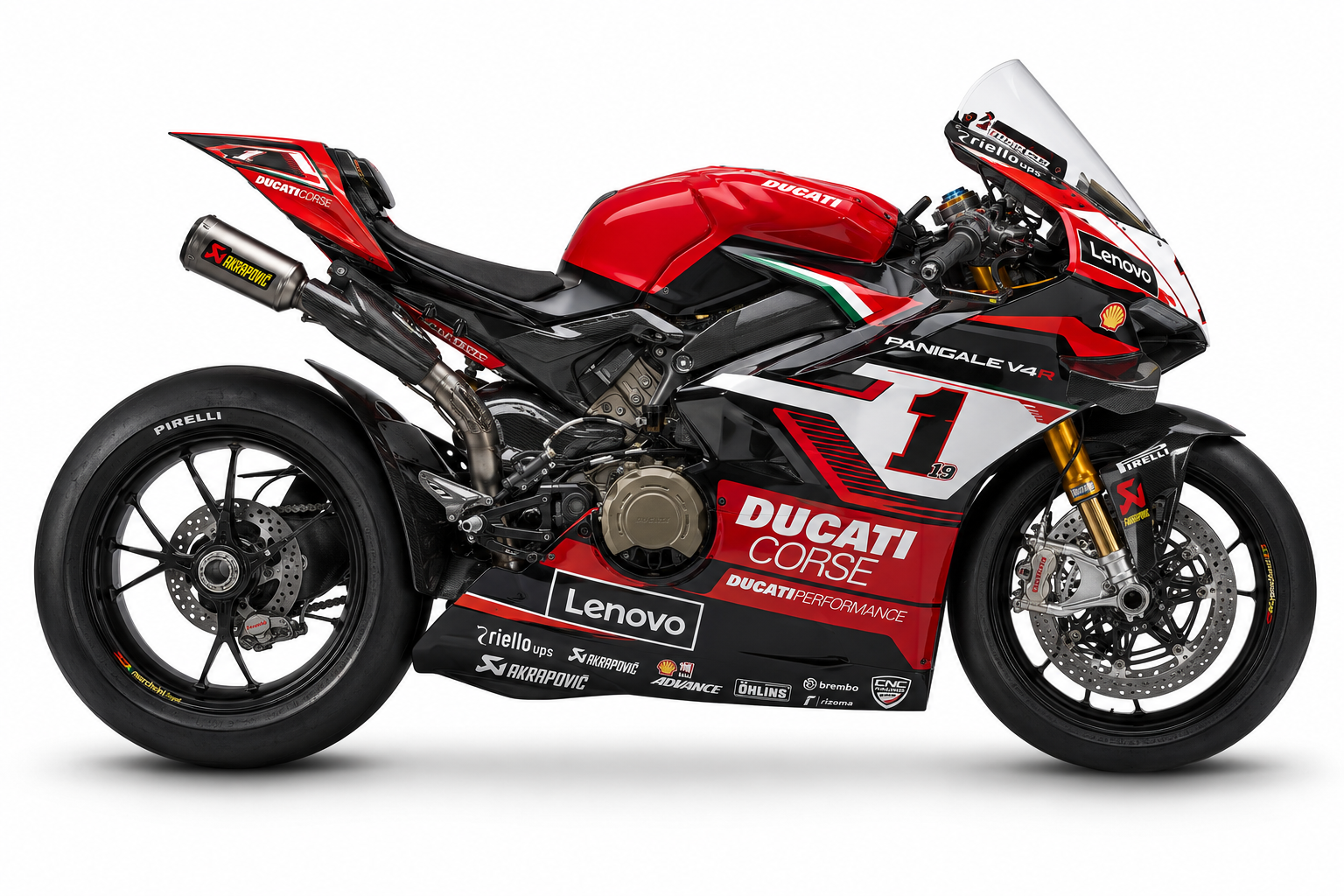 Ducati Panigale V4 R Dekor-Kit Corse Motorrad Aufkleber Vinyl Folierung 2023-2025, 2026 Deutschland