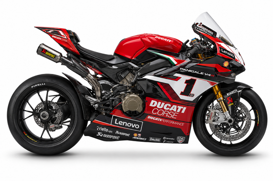 Ducati Panigale V4 R Dekor-Kit Corse Motorrad Aufkleber Vinyl Folierung 2023-2025, 2026 Deutschland
