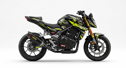 Honda CB750 Hornet Dekor-Kit Neon Wasp Camo Motorrad Aufkleber Vinyl Folierung 2023-2025, 2026 E-Clutch Deutschland