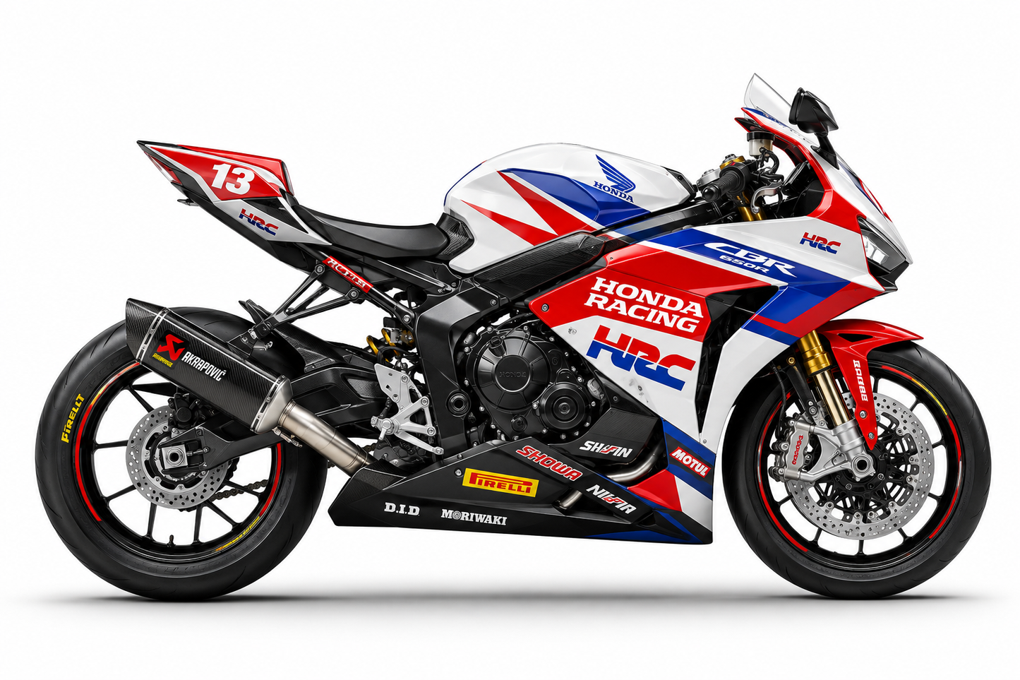 Honda CBR650R Dekor-Kit Supersport Motorrad Aufkleber Vinyl Folierung 2019-2023, 2024-2026 Deutschland