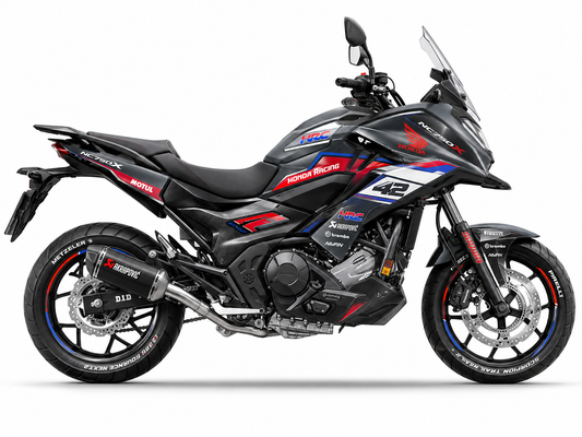 Honda NC750X Dekor-Kit Urban Adventure Motorrad Aufkleber Vinyl Folierung 2021-2024, 2025-2026 Deutschland