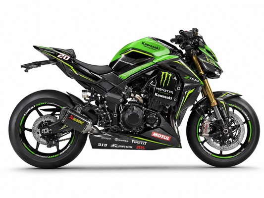 Kawasaki Z1100 Dekor-Kit Hypernaked Motorrad Aufkleber Vinyl Folierung 2026 Deutschland