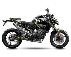 Segunda imagen de Dekor-Kit kompatibel mit KTM Duke 790 (2018–2020) – Vinyl-Aufkleber