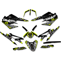 Segunda imagen de Dekor-Kit kompatibel mit KTM Duke 790 (2018–2020) – Vinyl-Aufkleber