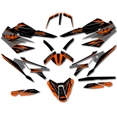 Segunda imagen de Dekor-Kit kompatibel mit KTM Duke 790 (2018–2020) – Vinyl-Aufkleber