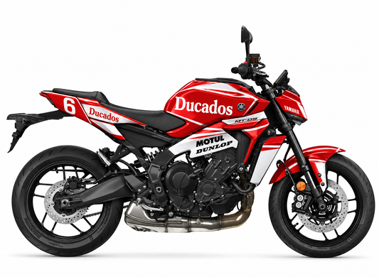Yamaha MT-09 Dekor Joan Garriga – Yamaha YZR500 Ducados – Motorrad Aufkleber