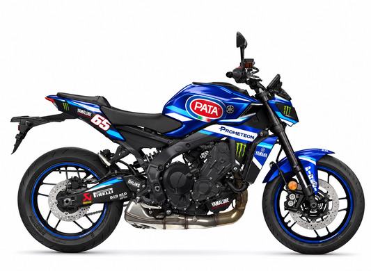 Yamaha MT-09 Dekor Jonathan Rea – Pata Yamaha WorldSBK 2024 – Motorrad Aufkleber