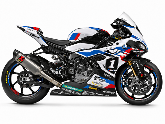 BMW M1000R Dekor Carbon Night – Hauptfarbe Blau
